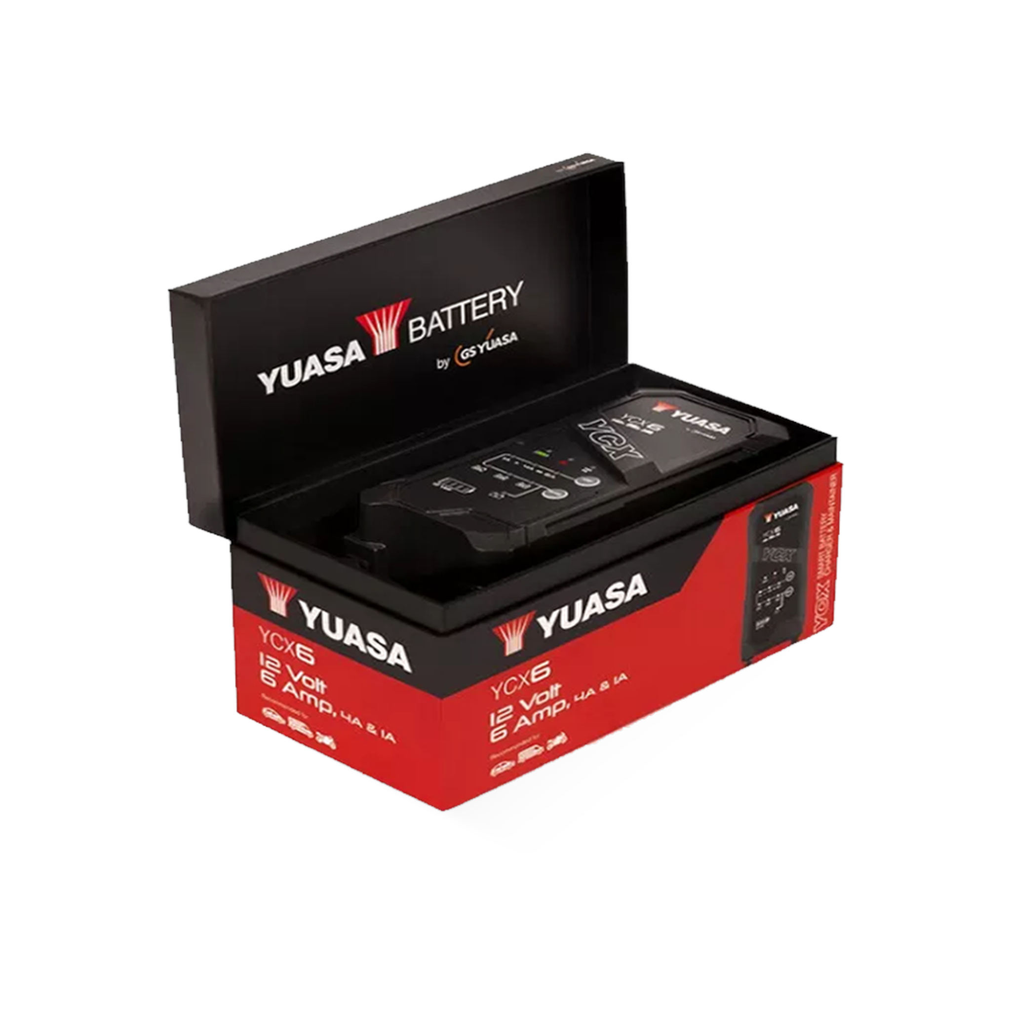 Yuasa Ladegerät YCX6 12V 6A Smart Charger