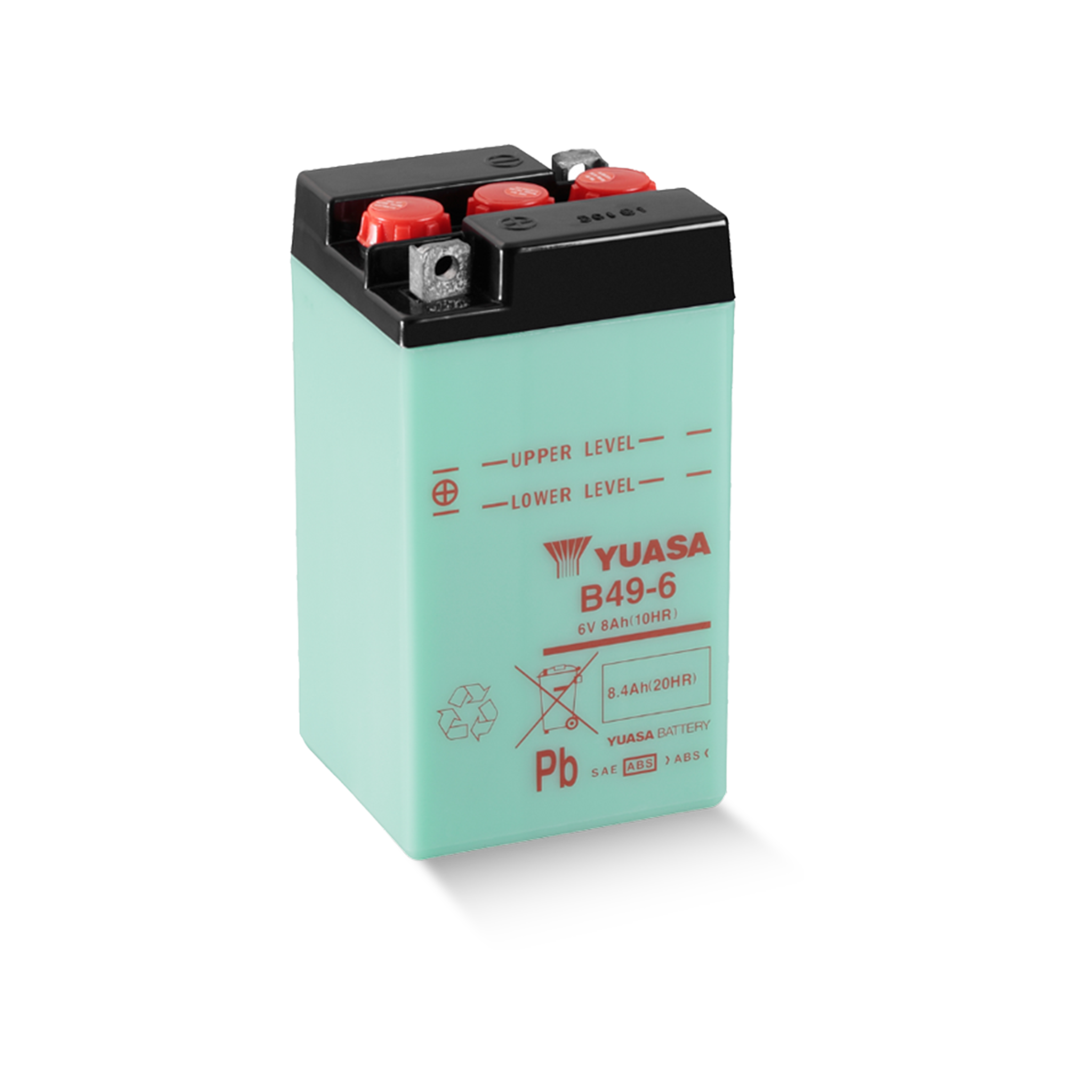 YUASA B49-6 DC 6V 8,4Ah/C20 Motorradbatterie