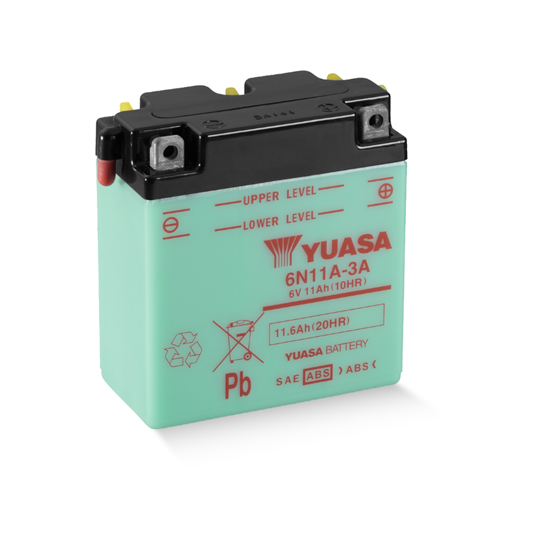 YUASA 6N11A-3A 6V 11,6Ah/C20 - 80 A (EN) Motorradbatterie