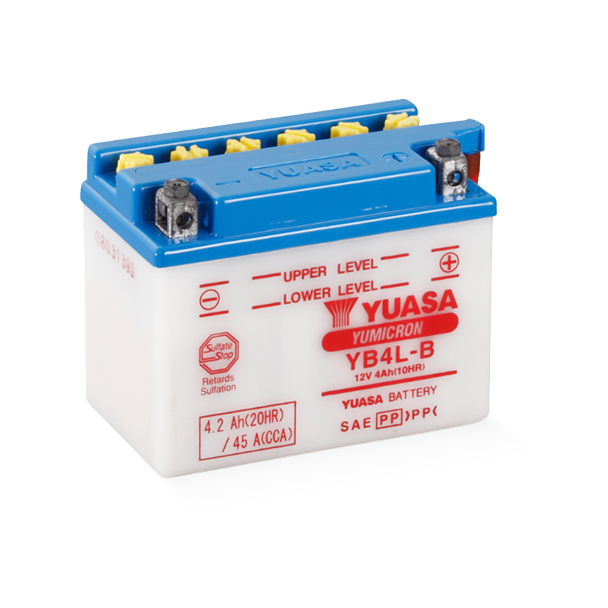 YUASA YB4L-B / 50411 12V 4,2Ah/C20 - 45A (EN) Motorradbatterie