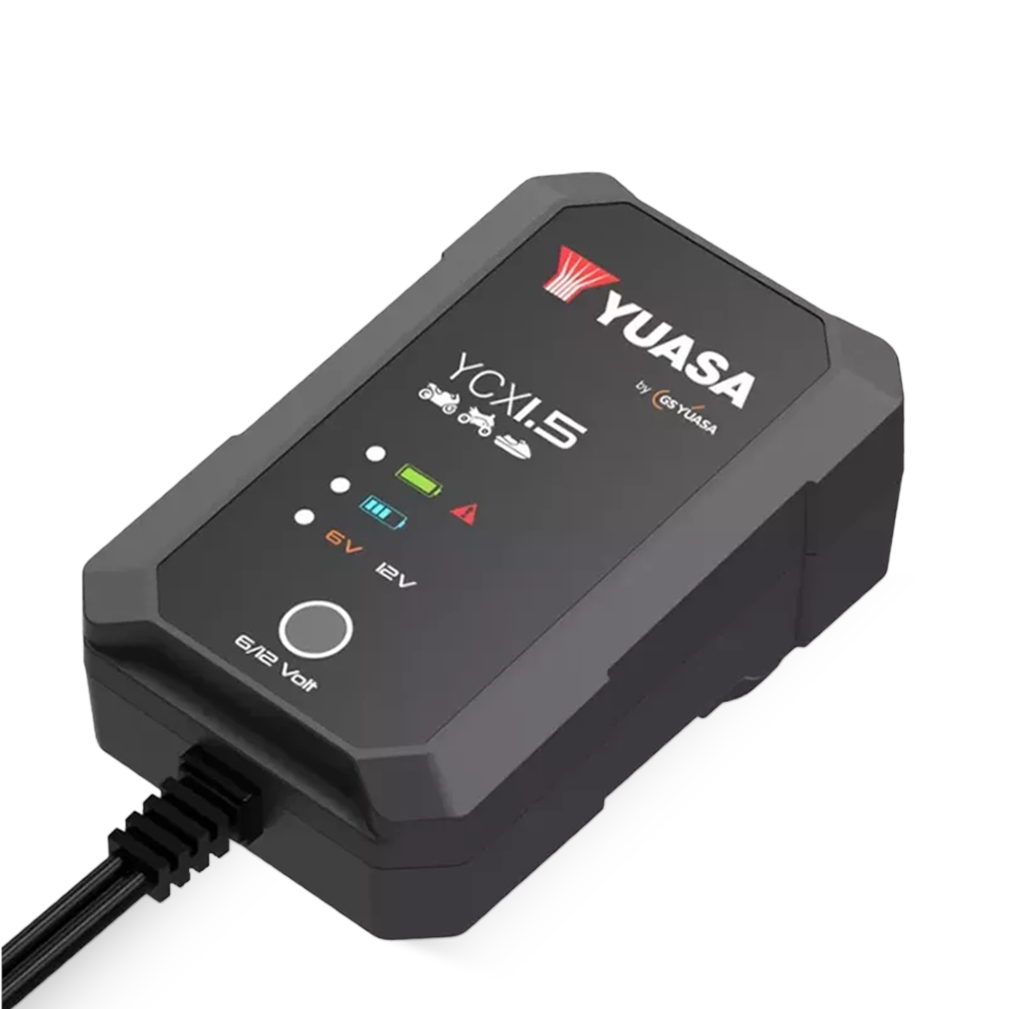 Yuasa Ladegerät YCX1.5 6V/12V 1,5A Smart Motorcycle Charger