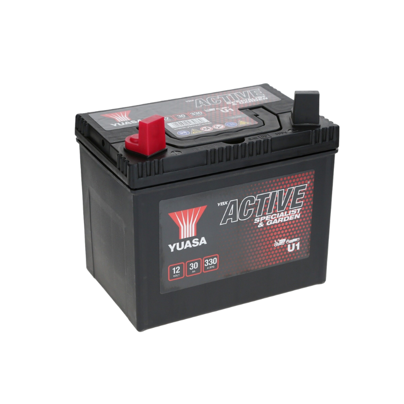 YUASA U1 - YBX Active Spezial- & Gartenbatterie 12V 30Ah 330A